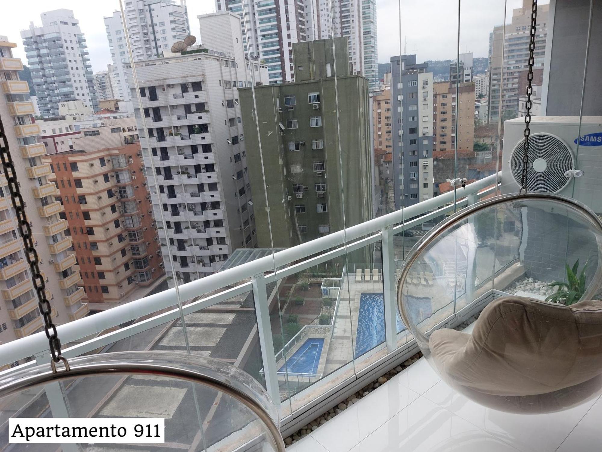 Book Santos - Condominio Unlimited - Apartamento Com Vista Mar E Apartamento Com Vista Piscina Habitación foto